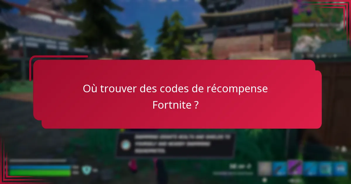 Quels cosmétiques peuvent être obtenus grâce aux codes de récompense Fortnite ?