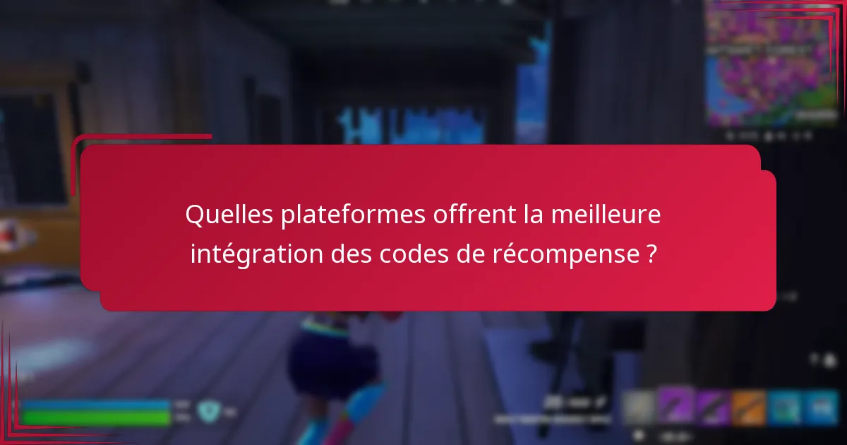 Comment mettre en place l’intégration des codes de récompense ?