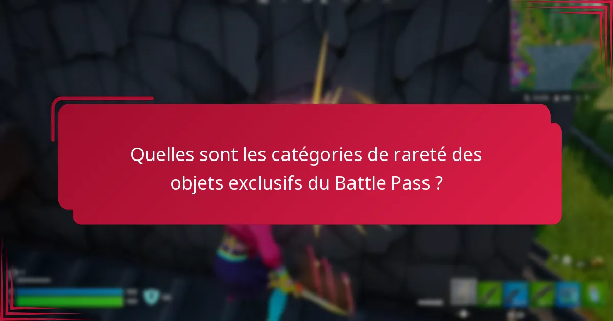 Quelles sont les options d’échange pour les objets exclusifs du Battle Pass ?